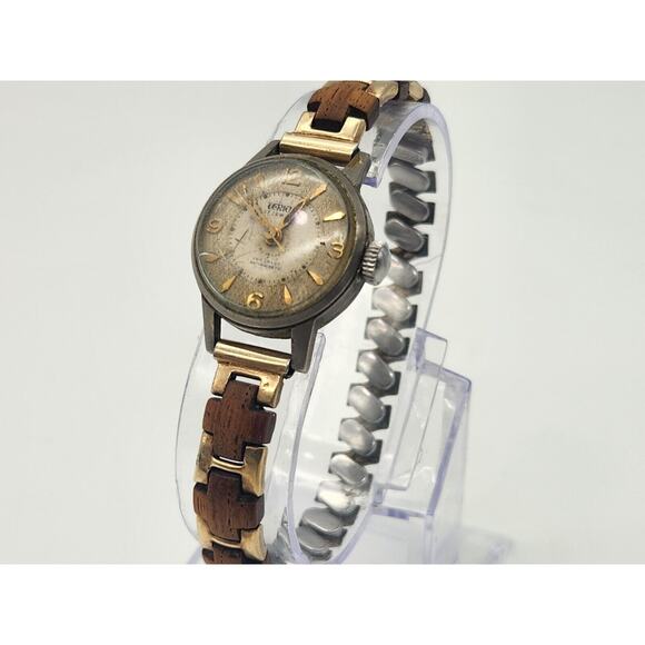 Vintage TERIAM 17 Jewels Incabloc Women's Wrist Mechanical Winder Watch - Picture 5 of 15